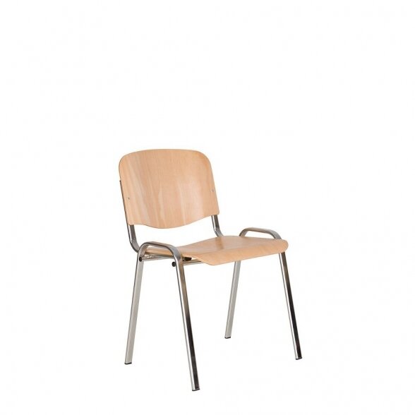 Kėdė ISO wood chrome