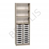 Shelf with trays 7703