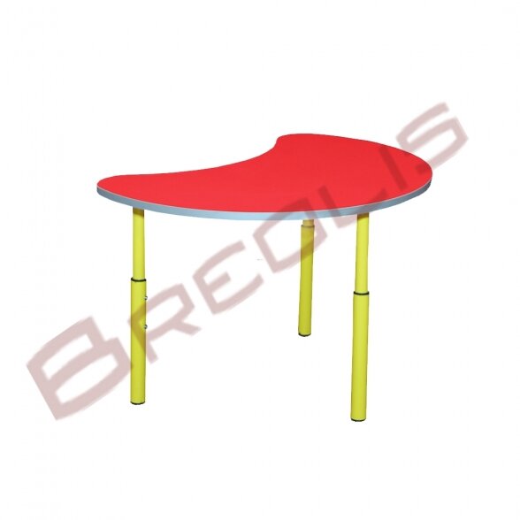 Children`s table "Flower", adjustable, height groups №1-3