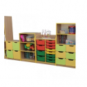 Wall units for kindergarten