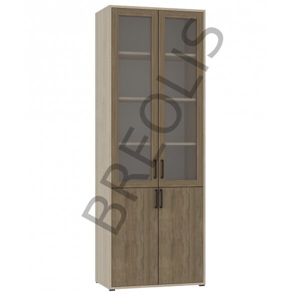 Cabinet with glass doors 6609