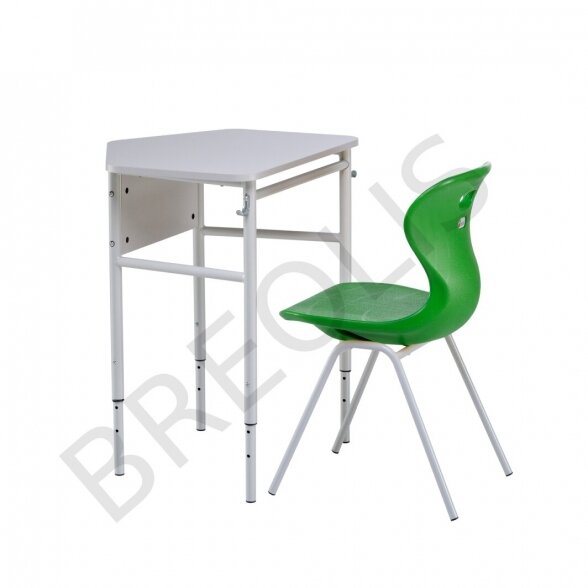 Adjustable height single school set NS1P 2