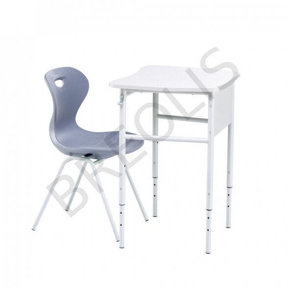 Adjustable height single school set NS1R 1