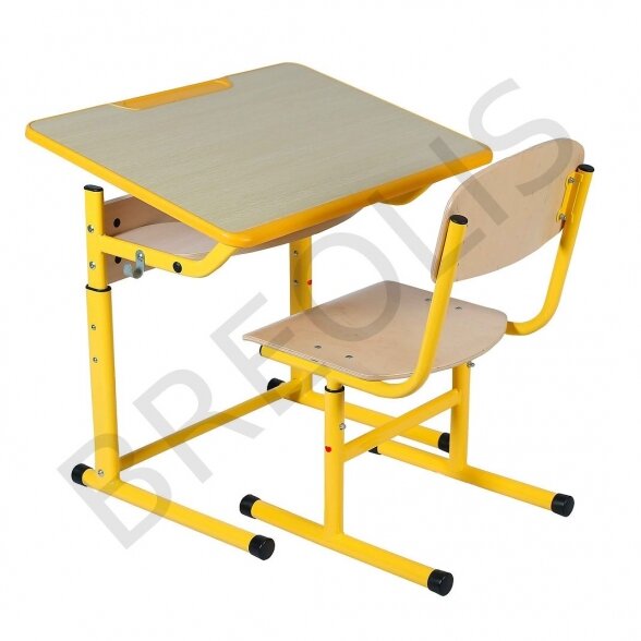 Adjustable height single school set PK1G